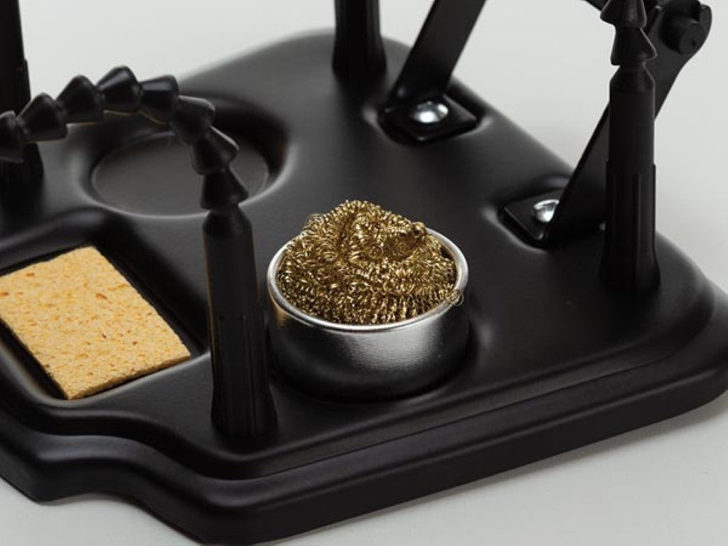 Hjælpende hånd m. 4 arme og loddestand