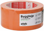 BYGGETAPE ORANGE 50MM 33M