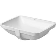 Starck 3 vask til underlimning 49 x 36,5 cm med overløb uden hanehul