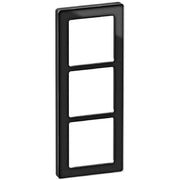 LK Fuga ramme PURE 66 glas 3x1m - sort