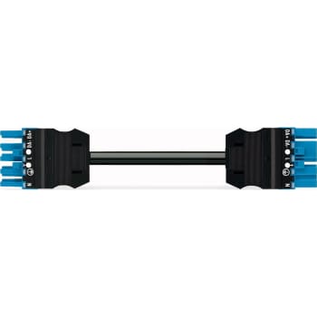 MELLEMKABEL 5G1,5 HF 10 METER BLÅ