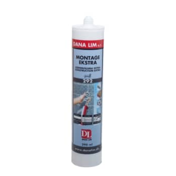 Montage Ekstra 292, hvid 290 ml