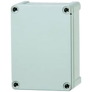 Fibox Tempo - 344x289x117 grå med låg - 4 skruehuller