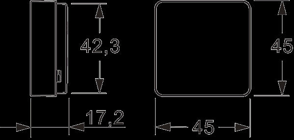 LK FUGA Wiser trådløs fugt- og temperatursensor