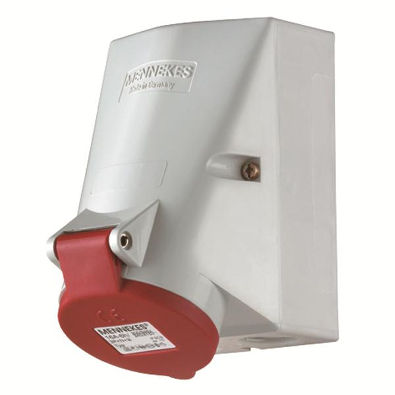 Mennekes CEE vægudtag 5 polet 32A 400V IP44