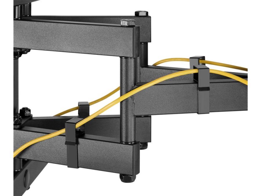 TV vægbeslag - 37-70" vipbar, Vægafstand 77-428mm