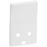 Fuga Tangent stikkontakt med jord hvid