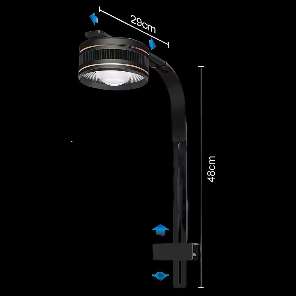 48 cm LED akvarie lampe med 30W effekt og 2400lm lysstyrke - 230V input