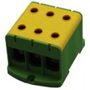 Centech AL/CU Klemme Trippel 35 - 150mm² gul/grøn 320A, 14-24Nm