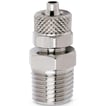 Push on fitting-male stud taper-6/4 tube -1/4 thread 1510 6/4-1/4 RAPID FITTING