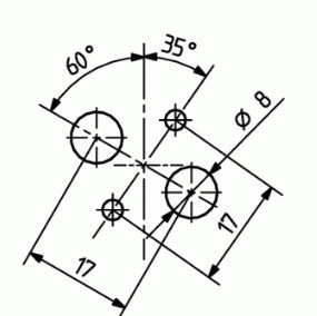 Fatning til G9 pære - Rund, skruemontage