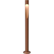 Flindt Garden Bollard Corten Colour Long Anchor Wo/Adaptor LED 3000K 6.5W Iii 215 Lm