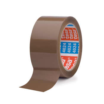 tesa emballagetape 4024 PV4, 50 mm x 66 m, brun