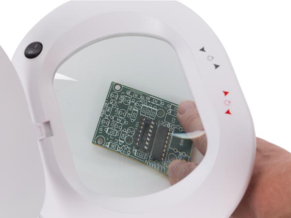 LED luplampe - 5 dioptri,1-9W, 60 LEDs, dæmpbar, Hvid