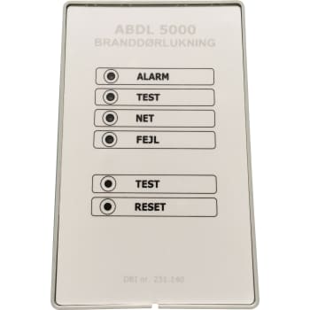 Branddørlukningscentral ABDL 5000