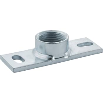 Montageflange med 1" muffe Geberit