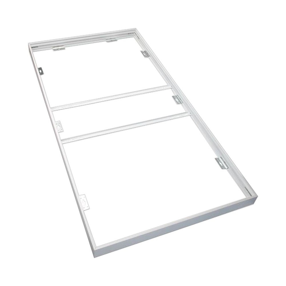 V-Tac Ramme til 120x60 LED panel - Hvid kant, nem samling