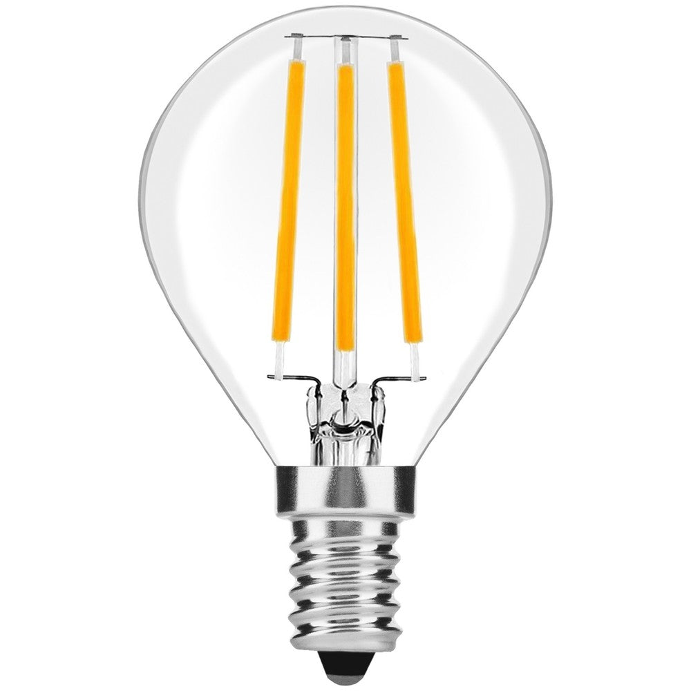 2W LED pære - G45, E14, 230V erstatning for 20W - 250lm, RA80