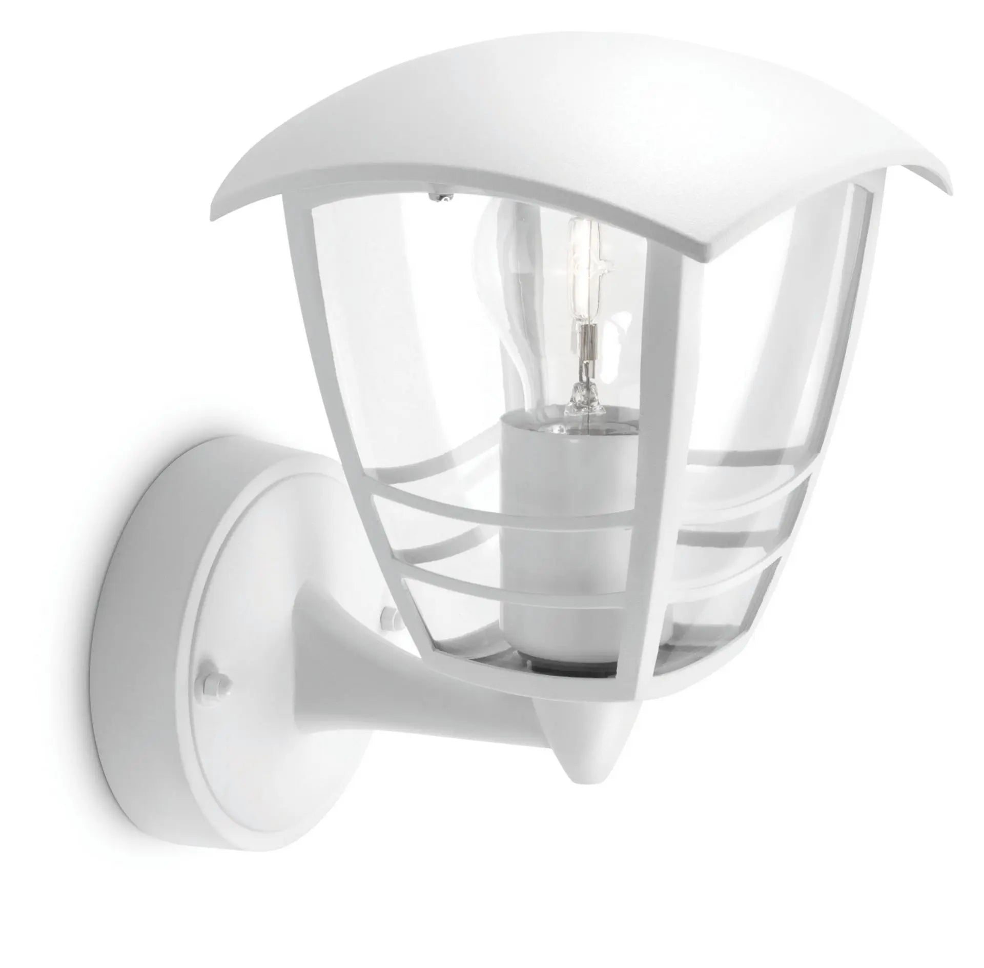 Creek wall lantern white 1x60W 230V