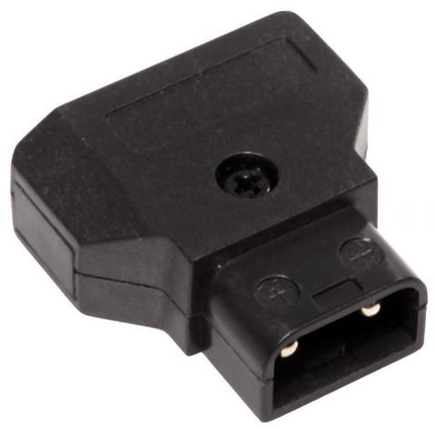 D-tab DC hanstik (til batteriladere)