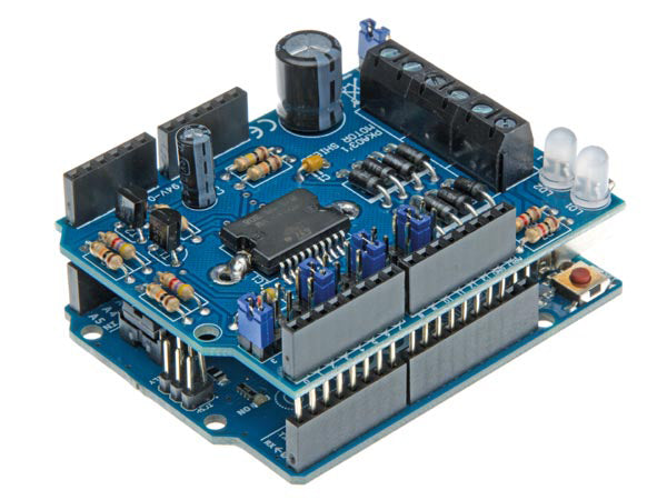 VMA03 Motor Shield til Arduino (færdigsamlet)