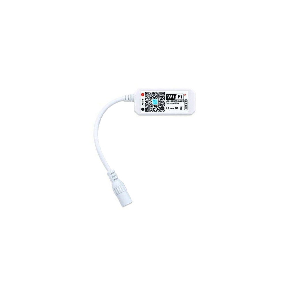 Smart Home RGB+WW controller - Kompatibel med Google Home, Alexa og smartphones, understøtter 12V (192W) og 24V (384W)