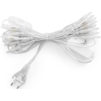 IrisLights Lyskæde Trsp Led med 20 Lys, 150 cm+ 140 cm
