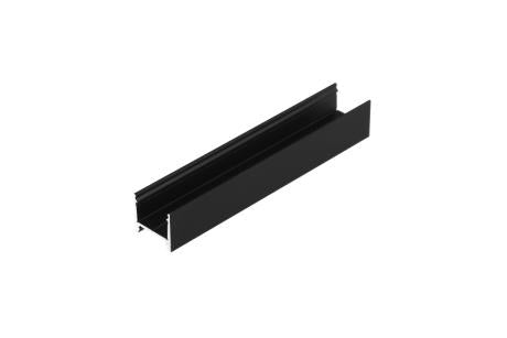 DIOFLEX Alu profil HOOD14 F/U1 2m sort