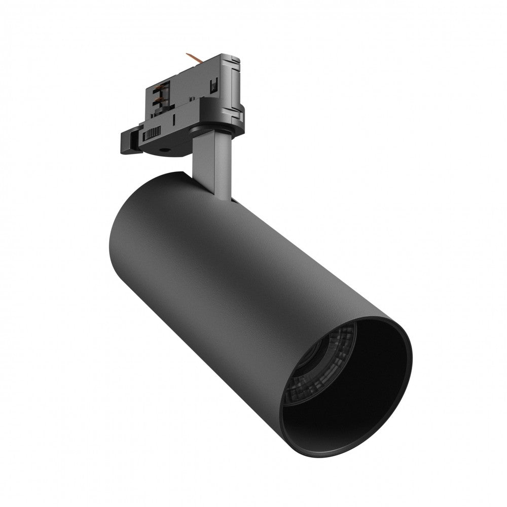 ANDROMEDA PRIME skinnespot 24W - Sort 3-faset skinne CCT, 230V, 25°, Spectrum, DI.76x177x228mm, IP20