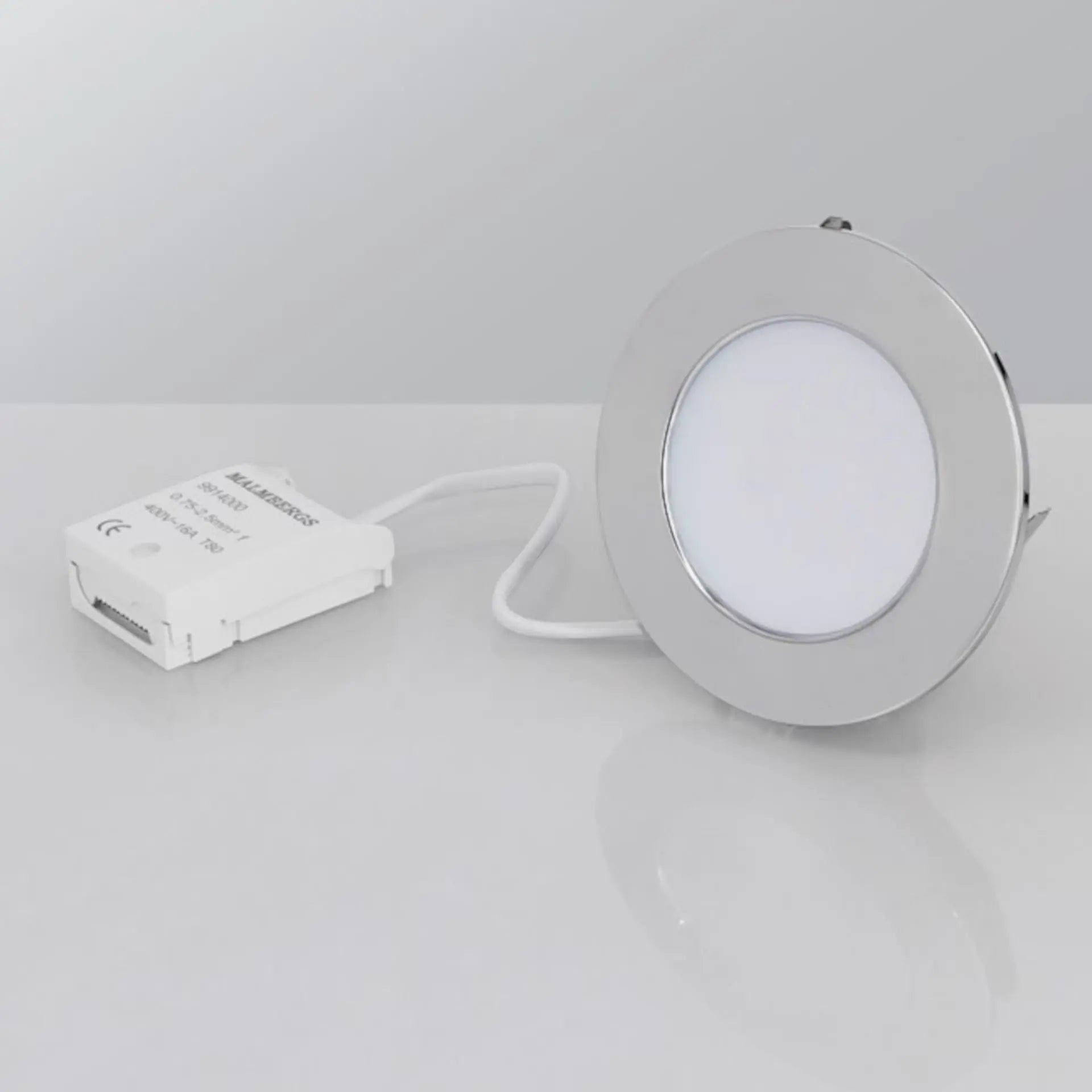 Bluetooth LED-downlight, MD-232 Tune, 10W, Krom