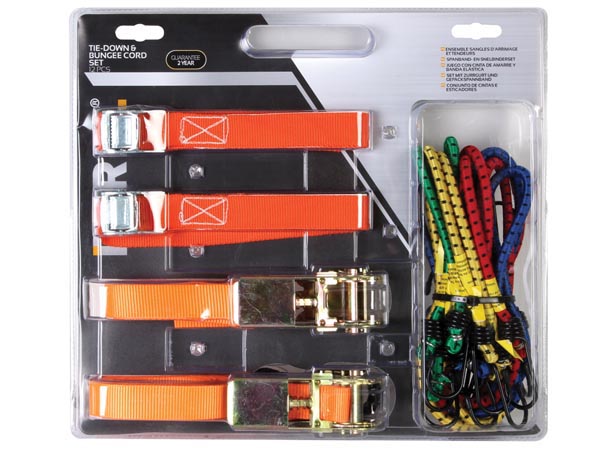 Bagageremme - Sæt m. 12 dele