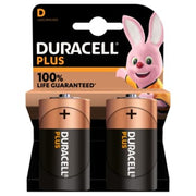 Duracell Plus Power batteri, D LR20, 2 stk.