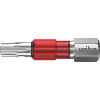 Wiha TY-slagbits 29 mm rød 1/4" TORX® T30, 5 stk i boks
