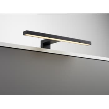 Spejllampe Lagan NextGen sort 300mm 230V