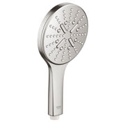 Grohe Rainshower Smartactive håndbruser, ø130mm, 3 stråletyper, stål