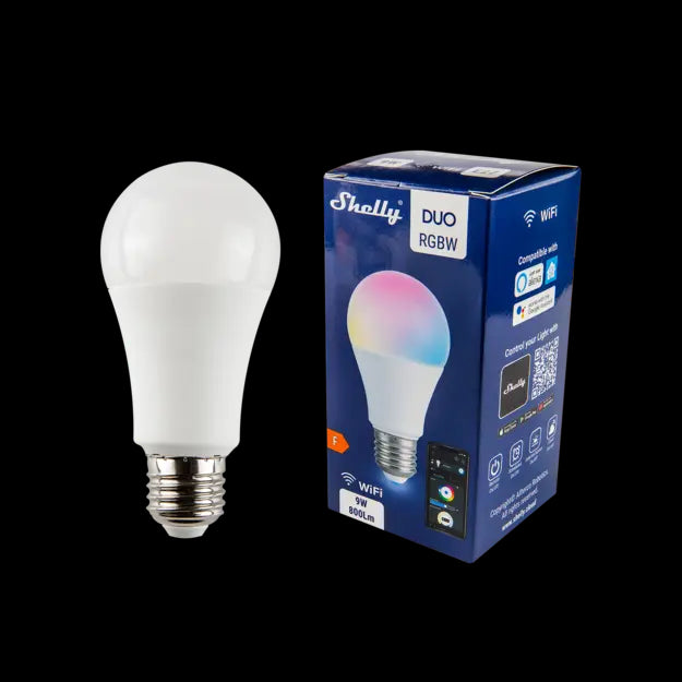 SHELLY DUO E27 - RGBW