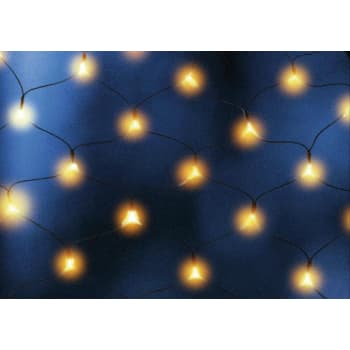 Veli udendørs led lysnet - rav guld lys-300 cm x 400 cm