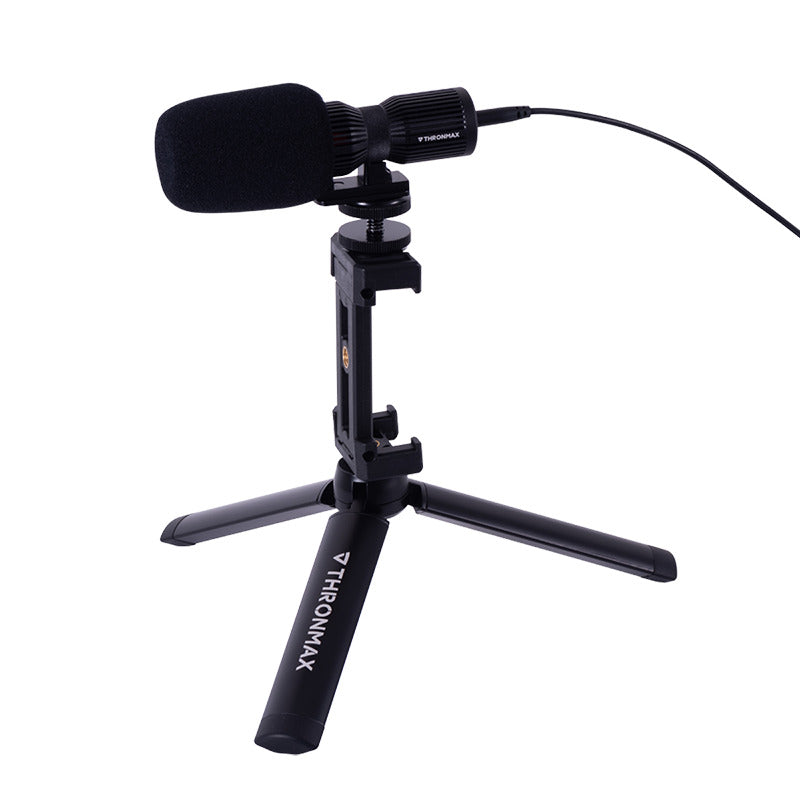 C1 StreamMic mikrofon kit - mobilholder, TRS / TRRS