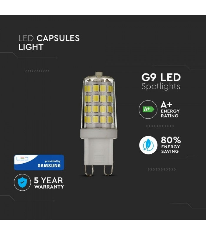 3W LED pære - Samsung LED chip, G9 4000k
