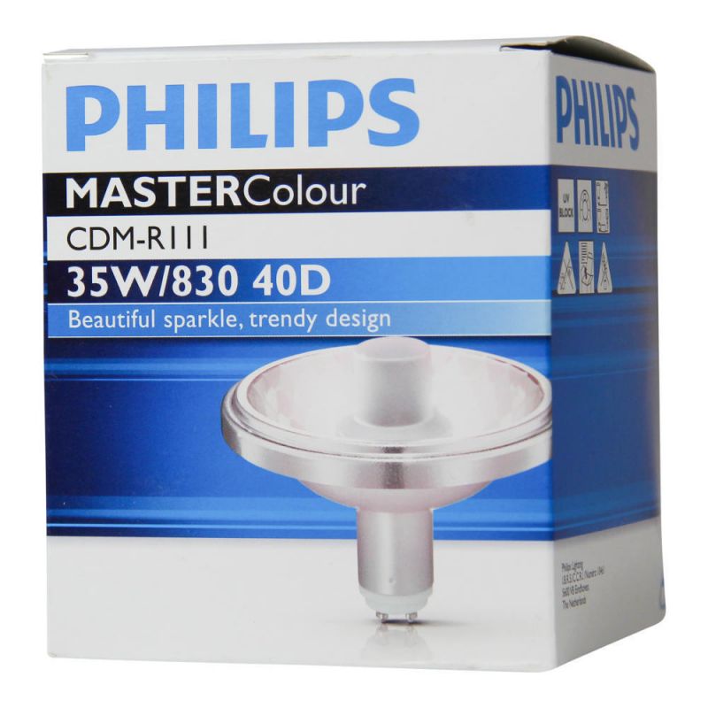 Philips MASTERColour CDM-R111 35W 830 GX8.5 40D