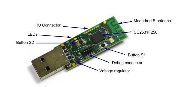 Zigbee CC2531 USB Dongle - Zigbee til MQTT