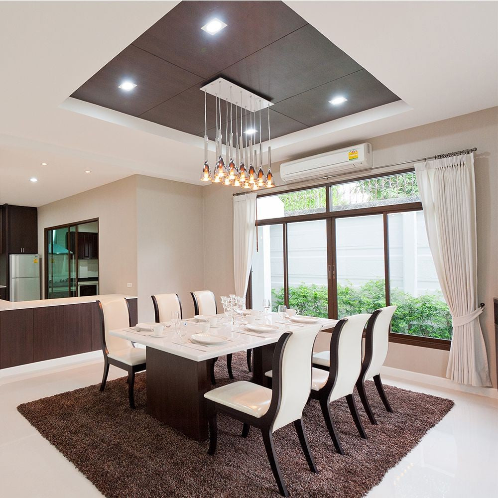 V-Tac Pro GU10 lampe - firkantet, hvid - 3 års producentgaranti