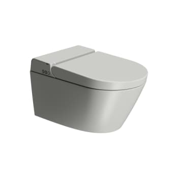 GSI WClean vægmonteret mat grå douchetoilet 38x59cm