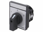 Maskin drejeafbryderkontakt - 1P, 1-0-2, 16A (IP50)
