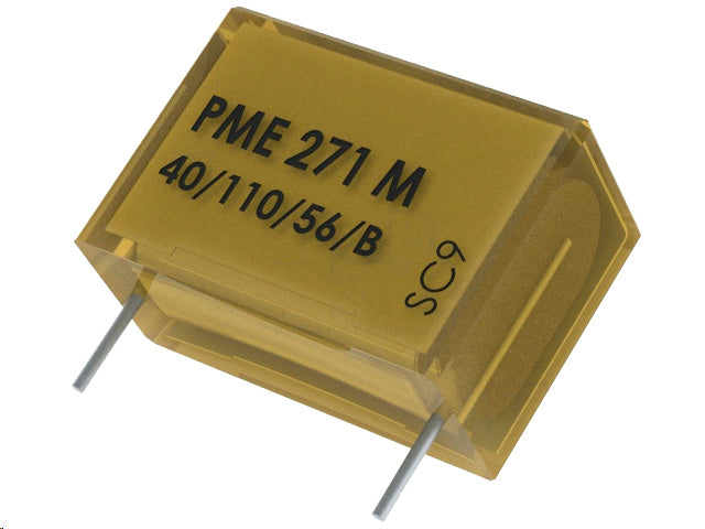 X2 støjkondensator - 100nF (0,1uF) 275VAC (20mm)