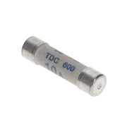 Finsikring - 10A, Flink, 600VAC, 8AG (Ø6,3x25,4mm)
