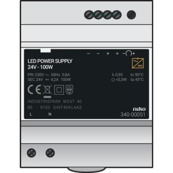 MODULÆR STRØMFORSYNING 24 VDC, 100 W