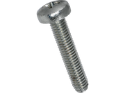 Maskinskrue, panhoved - M3x10mm, pozidriv PZ1 (50 stk.)