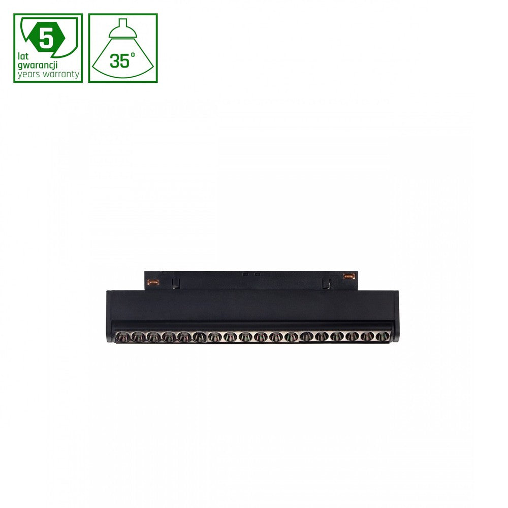 Justerbar LED lysarmatur Lineær 7W, 243x23x57mm, 48V, 350lm, RA90, 5 års garanti