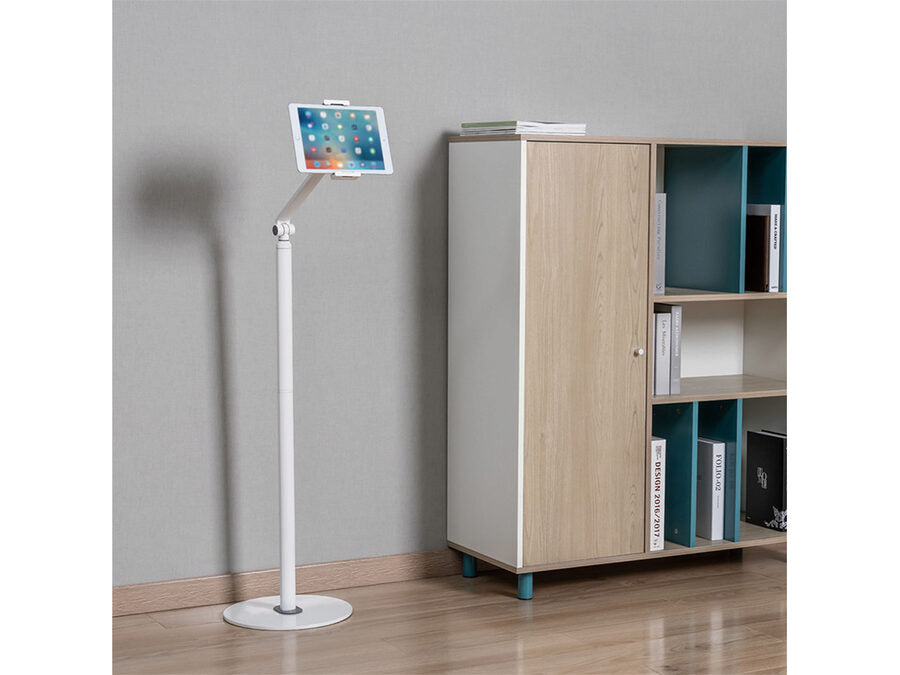 Gulvstander til smart-enheder - 4,7-12,9" Hvid